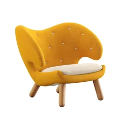 House of Finn Juhl Lænestole<Pelikan stol, eg klar olie af Finn Juhl