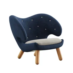 House of Finn Juhl Lænestole<Pelikan stol, eg klar olie af Finn Juhl