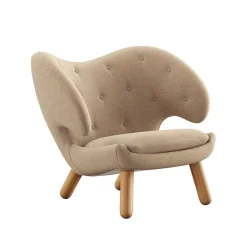 House of Finn Juhl Lænestole<Pelikan stol, valnød af Finn Juhl