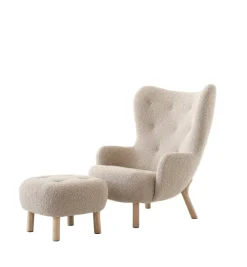 &Tradition Lænestole<Petra VB3 lænestol inkl. Skammel,  Ecriture 0640 fra