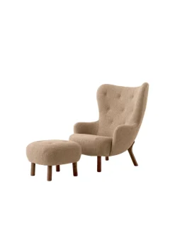 &Tradition Lænestole<Petra VB3 lænestol inkl. Skammel,  Ecriture 0640 fra