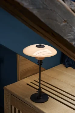 Louis Poulsen Spots<PH 3/2 Bordlampe, Aged Brass fra