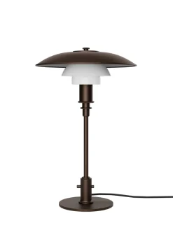 Louis Poulsen Spots<PH 3/2 Bordlampe, Aged Brass fra
