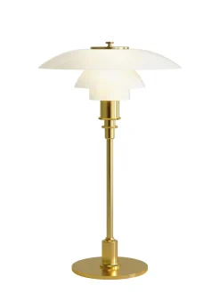 Louis Poulsen Spots<PH 3/2 Bordlampe, Aged Brass fra