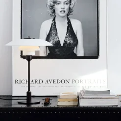 Louis Poulsen Spots<PH 3½-2½ Bordlampe, grøn af Poul Henningsen