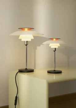 Louis Poulsen Spots<PH 80 Bordlampe, krom fra
