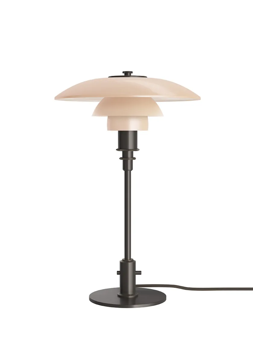 Louis Poulsen Skrivebordslamper|Spots<PH 3/2 Bordlampe, sort metalliseret fra
