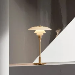 Louis Poulsen Skrivebordslamper|Spots<PH 3/2 Bordlampe, sort metalliseret fra