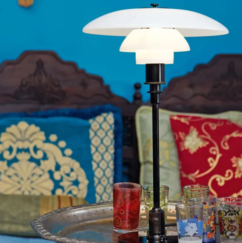 Louis Poulsen Skrivebordslamper|Spots<PH 3/2 Bordlampe, sort metalliseret fra