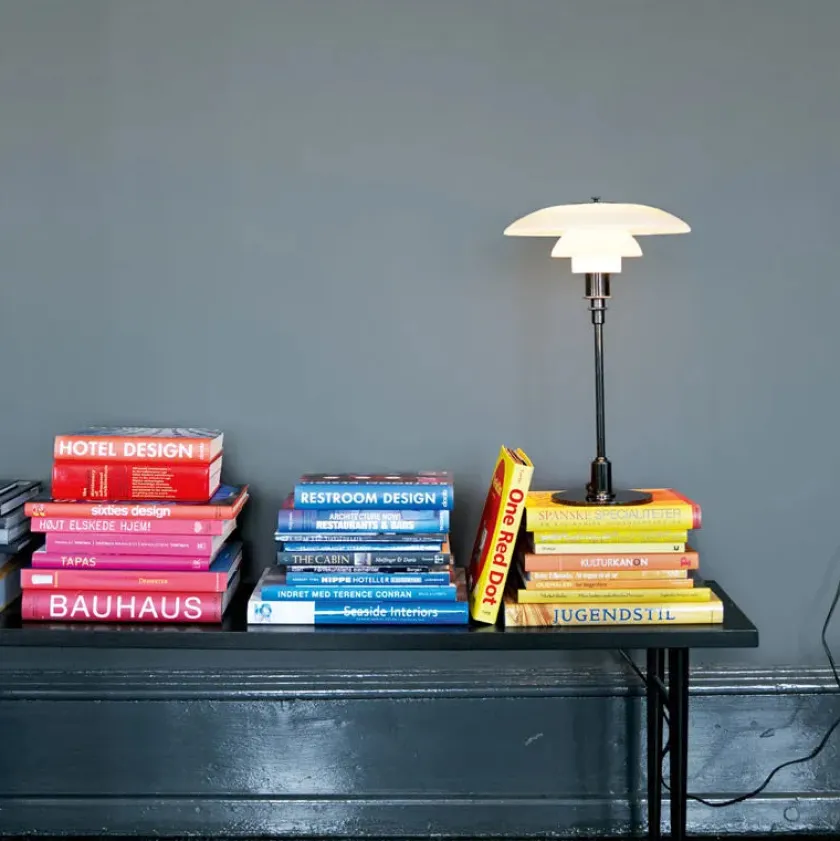 Louis Poulsen Skrivebordslamper|Spots<PH 3/2 Bordlampe, sort metalliseret fra