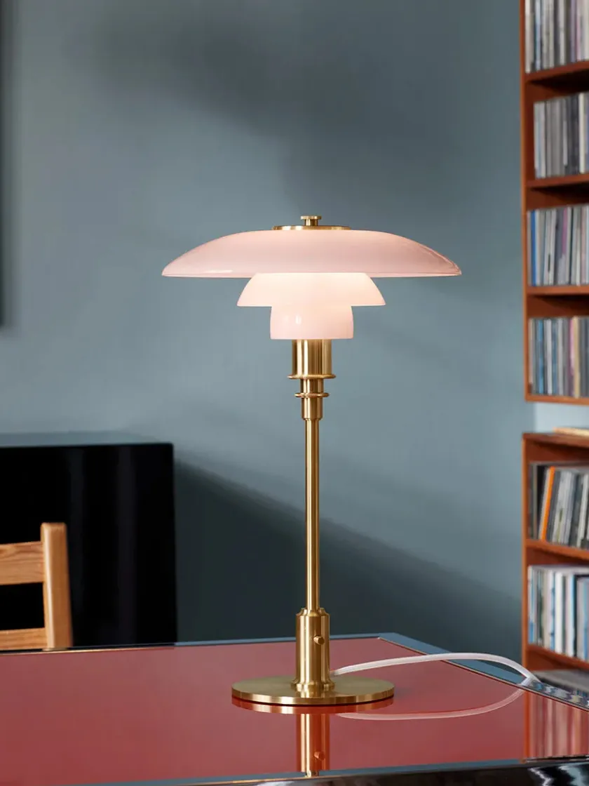 Louis Poulsen Skrivebordslamper|Spots<PH 3/2 Bordlampe, sort metalliseret fra