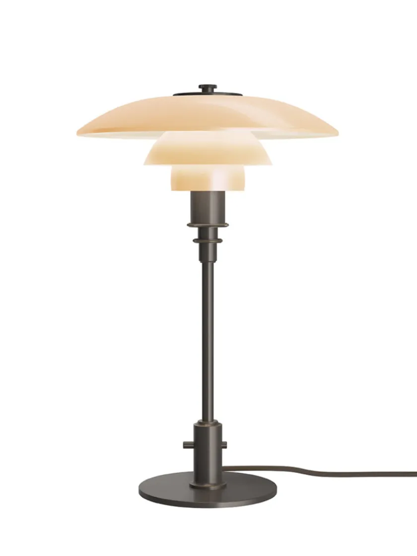 Louis Poulsen Skrivebordslamper|Spots<PH 3/2 Bordlampe, sort metalliseret fra