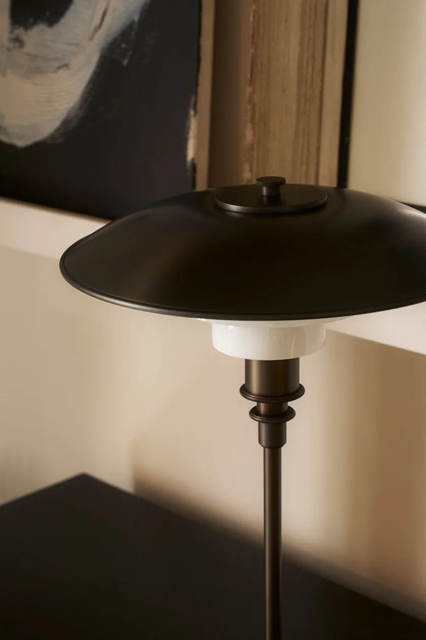 Louis Poulsen Skrivebordslamper|Spots<PH 3/2 Bordlampe, sort metalliseret fra