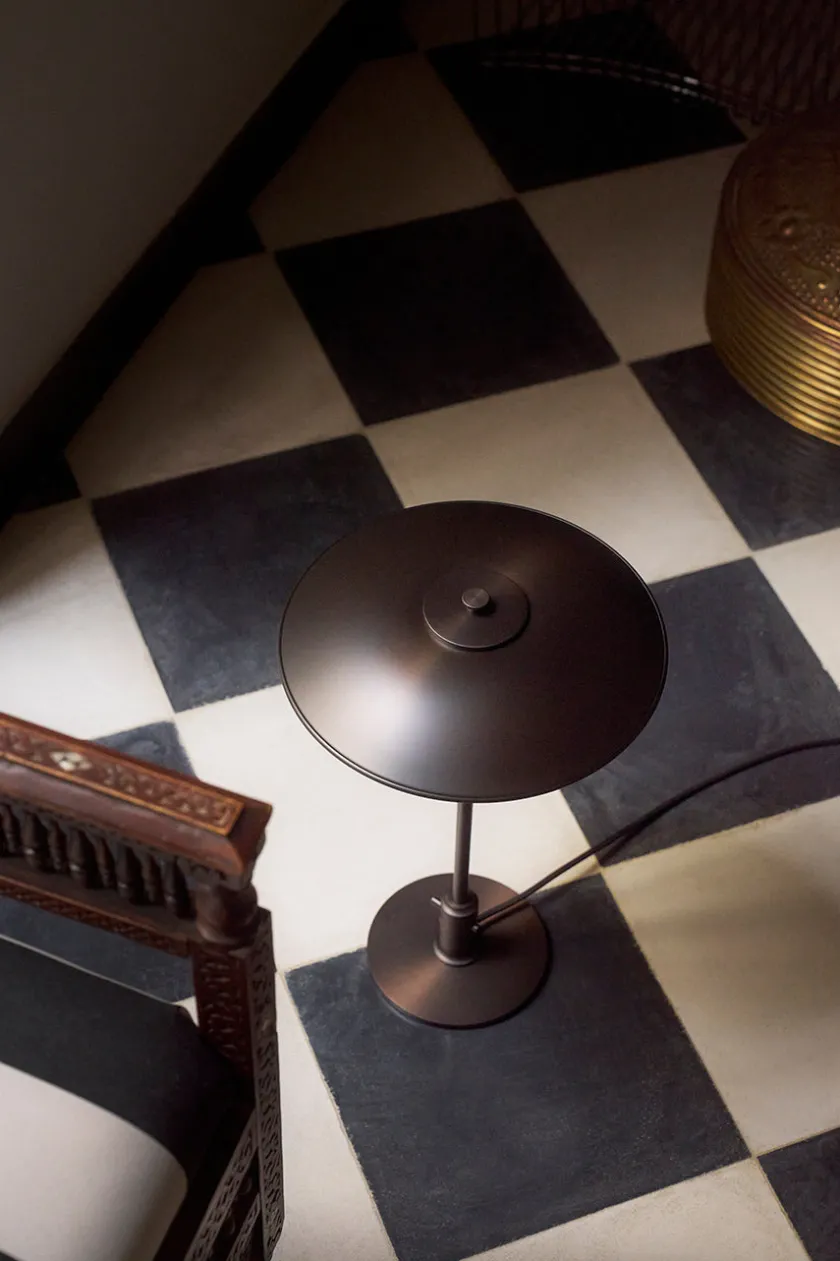 Louis Poulsen Skrivebordslamper|Spots<PH 3/2 Bordlampe, sort metalliseret fra