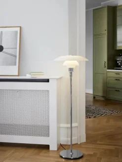 Louis Poulsen Gulvlamper|Spots<PH 4½-3½ Glas Gulvlampe fra