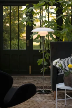 Louis Poulsen Gulvlamper|Spots<PH 4½-3½ Glas Gulvlampe fra