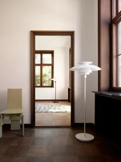 Louis Poulsen Gulvlamper|Spots<PH 80 gulvlampe, hvid fra