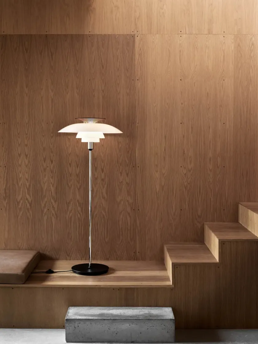 Louis Poulsen Gulvlamper|Spots<PH 80 gulvlampe, sort fra