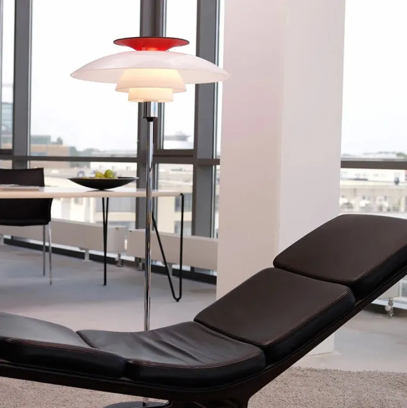 Louis Poulsen Gulvlamper|Spots<PH 80 gulvlampe, sort fra