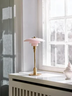 Louis Poulsen Spots<PH 2/1 Pale Rose Bordlampe fra