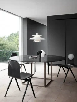 Louis Poulsen Pendler|Spots<PH 5 Pendant, Monochrome Dusty Indigo af Poul Henningsen
