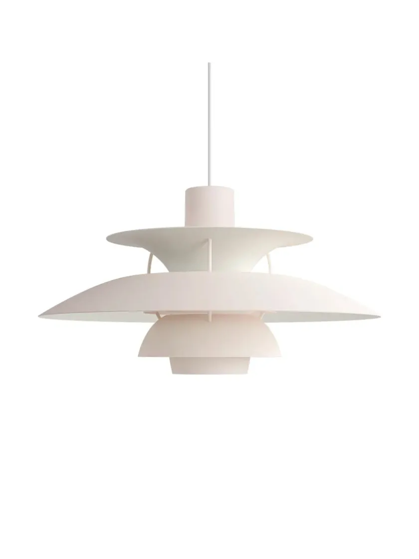 Louis Poulsen Pendler|Spots<PH 5 Pendant, Monochrome Pale Blush af Poul Henningsen