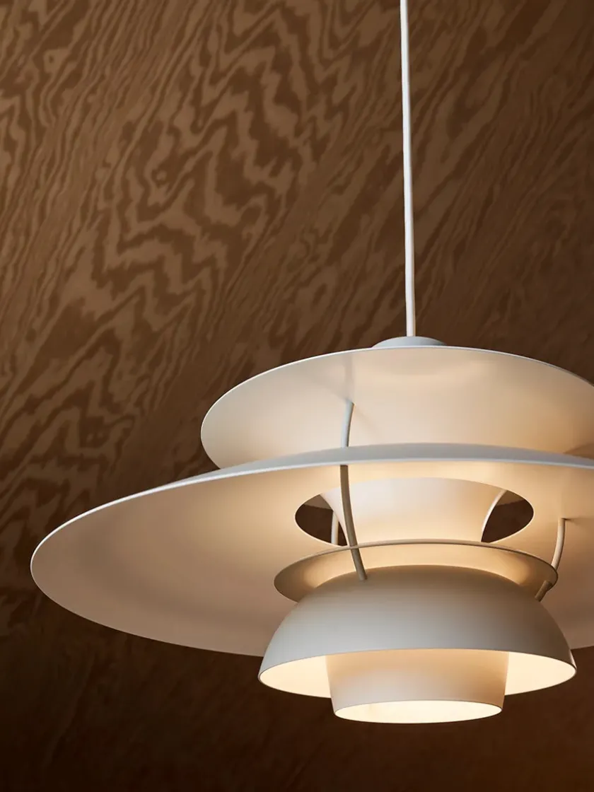 Louis Poulsen Pendler|Spots<PH 5 Pendant, Monochrome Pale Blush af Poul Henningsen