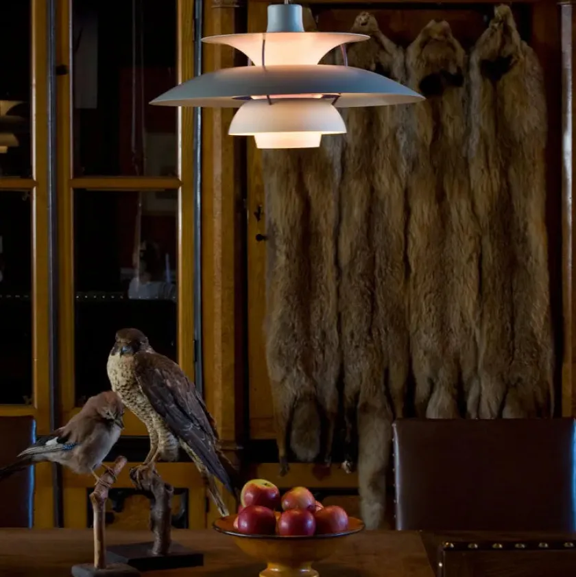 Louis Poulsen Pendler|Spots<PH 5 Pendant, Monochrome Pale Blush af Poul Henningsen