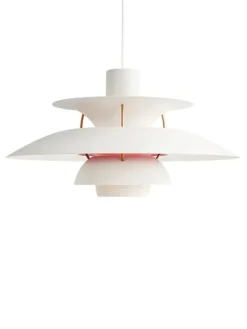 Louis Poulsen Pendler|Spots<PH 5 Pendant, Monochrome Pale Blush af Poul Henningsen