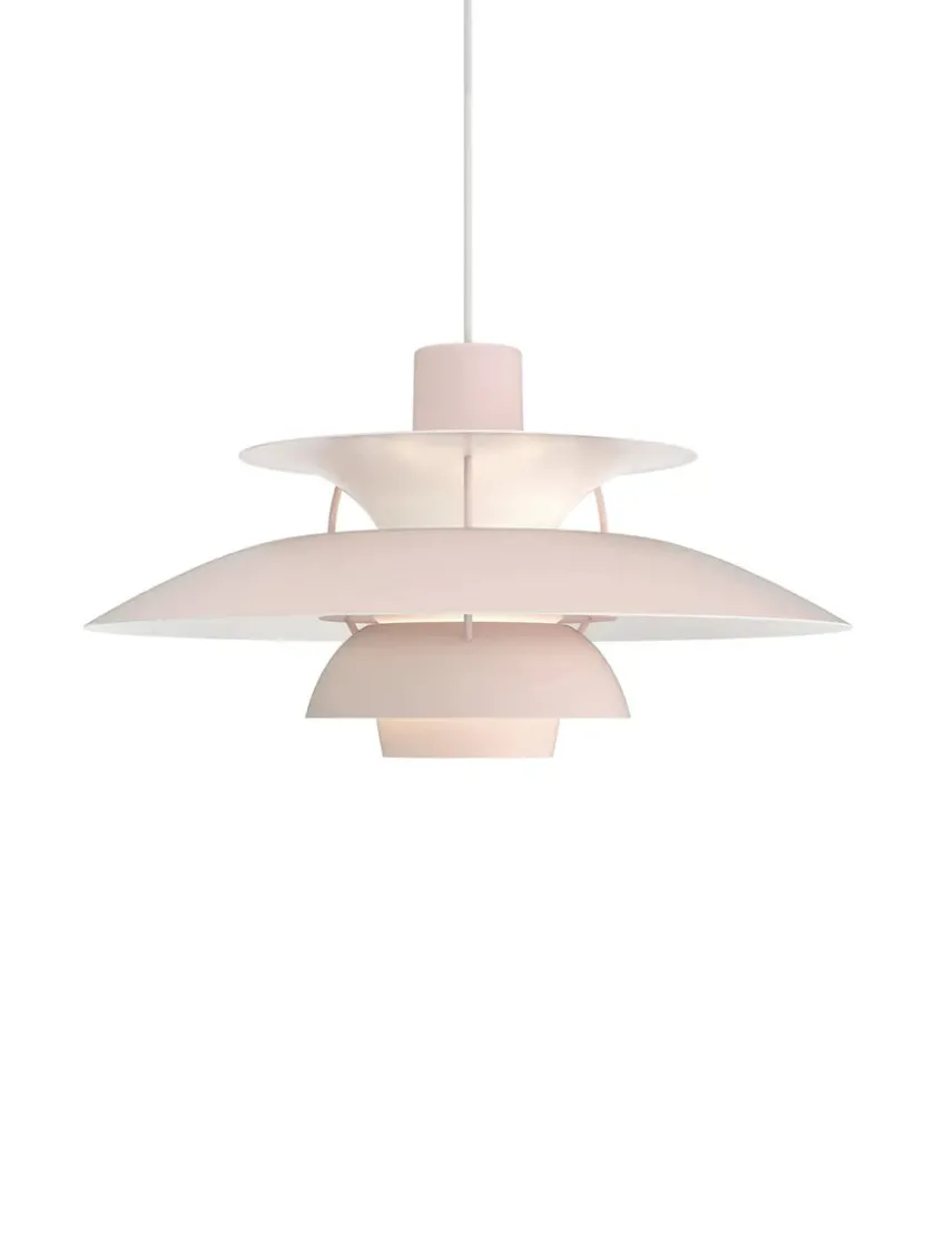 Louis Poulsen Pendler|Spots<PH 5 Pendant, Monochrome Pale Blush af Poul Henningsen