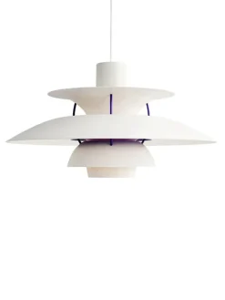 Louis Poulsen Spots|Pendler<PH 5 Pendant, Monochrome Pale Pewter af Poul Henningsen