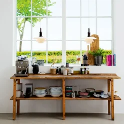 Louis Poulsen Pendler|Spots<PH 3½-3 Pendel, gul af Poul Henningsen