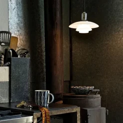 Louis Poulsen Spots|Pendler<PH 2/1 Pendel, sort metalliseret fra