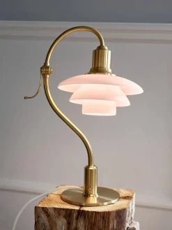 Louis Poulsen Spots<PH 2/2 Question Mark Pale Rose Bordlampe fra