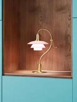 Louis Poulsen Spots<PH 2/2 Question Mark Pale Rose Bordlampe fra