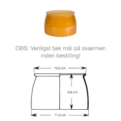 Louis Poulsen Louis Poulsen Lampeskærme|Reservedele Til Lamper<PH 3½-3 Underskærm i ravfarvet glas fra