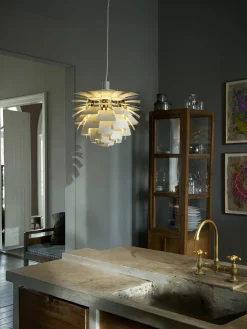 Louis Poulsen Spots|Pendler<PH Artichoke Dusty Blue/Chrome fra