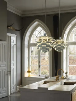 Louis Poulsen Spots|Pendler<PH Artichoke Dusty Green/Brass fra