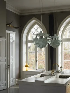 Louis Poulsen Spots|Pendler<PH Artichoke Dusty Green/Chrome fra