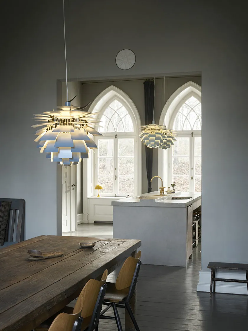 Louis Poulsen Pendler|Spots<PH Artichoke i Hvid fra