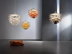 Louis Poulsen Pendler|Spots<PH Artichoke i Sandblæst Glas fra