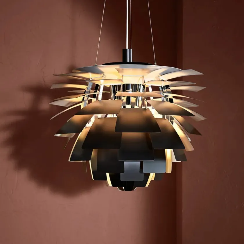 Louis Poulsen Pendler|Spots<PH Artichoke i Sort fra