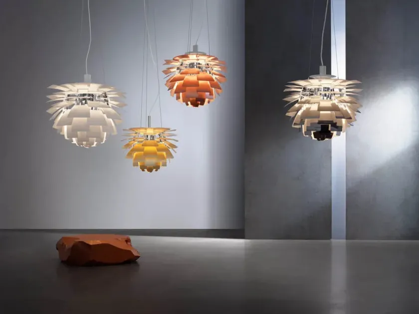 Louis Poulsen Spots|Pendler<PH Artichoke Soft White/Brass fra