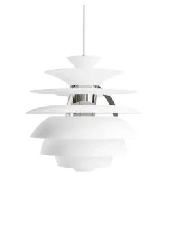 Louis Poulsen Spots|Pendler<PH Snowball, soft white/brass af Poul Henningsen