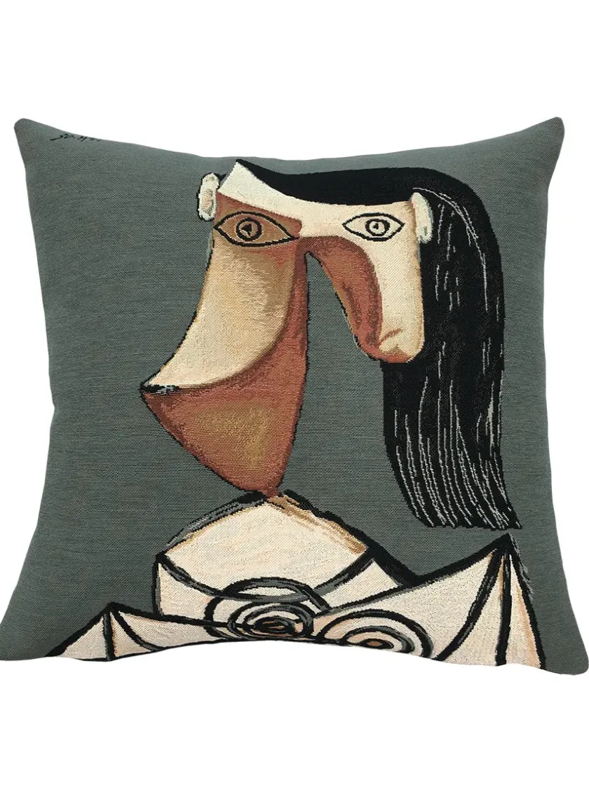 Poulin Design Gaver Til Ham|Puder Og Plaider<Picasso Tête de Femme pude fra