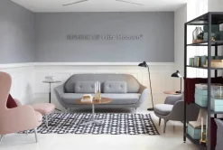 Fritz Hansen Sofaborde<Piet Hein A222 Sofabord, Ø75 cm fra