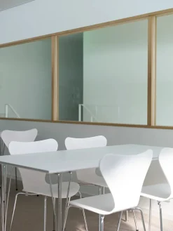 Fritz Hansen Spiseborde<Piet Hein B637 Spisebord, 140 x 80 cm fra