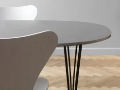 Fritz Hansen Spiseborde<Piet Hein B620 Superellipse udtræksbord, 170/270 x 100 cm fra