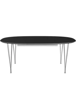 Fritz Hansen Spiseborde<Piet Hein B619 Superellipse udtræksbord, 180/300 x 120 cm fra