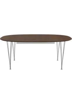 Fritz Hansen Spiseborde<Piet Hein B619 Superellipse udtræksbord, 180/300 x 120 cm fra